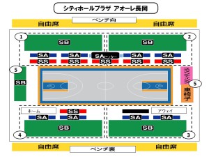 改定！ラビッツ会場図